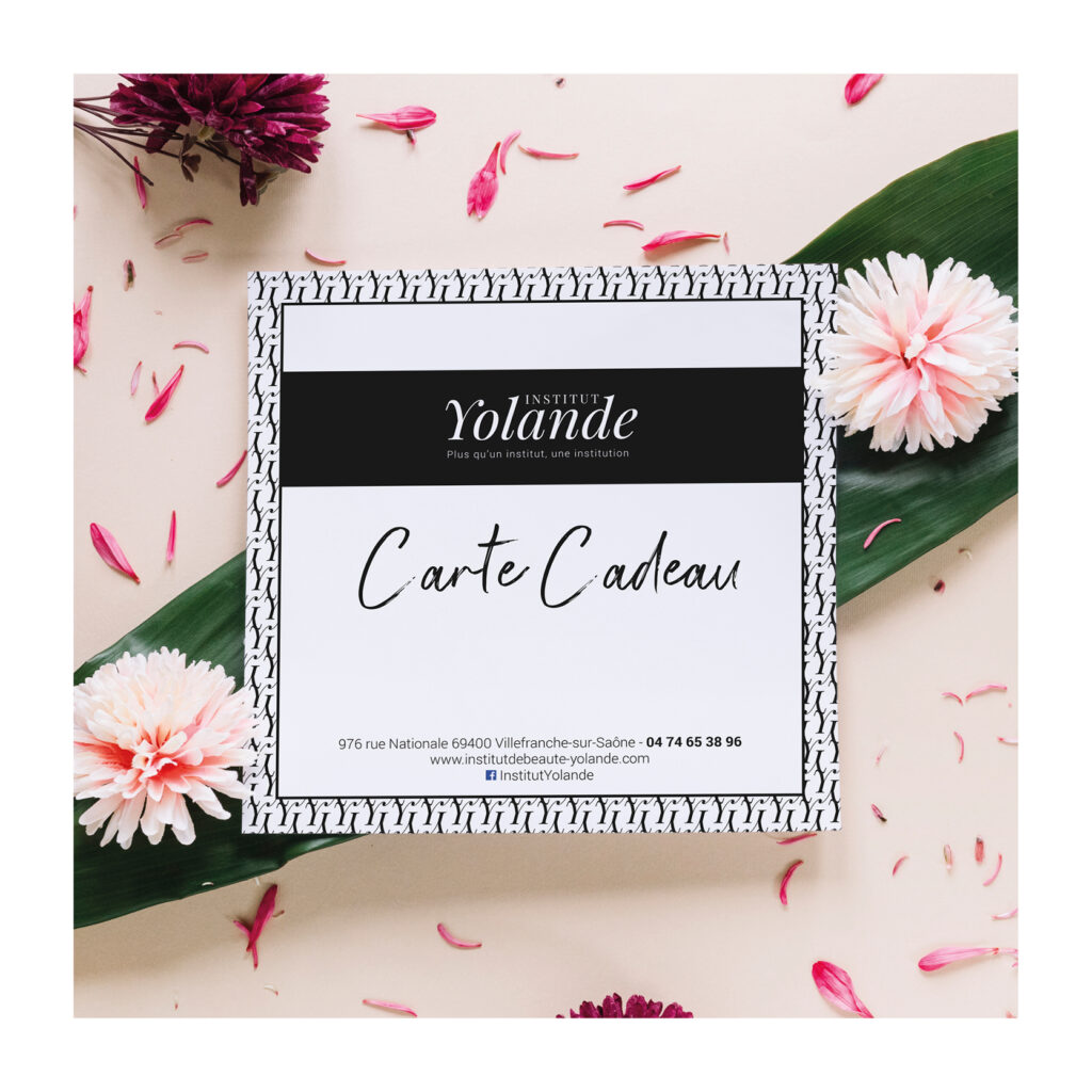 Carte cadeau Institut Yolande